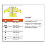 GloWear 8386 Class 3 Hi-Vis Outer Shell Jacket, Polyester, Small, Orange - 25462