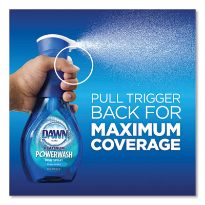 Platinum Powerwash Dish Spray Refill, Fresh Scent, 16 oz Refill Bottle - 52366