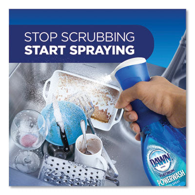 Platinum Powerwash Dish Spray Refill, Fresh Scent, 16 oz Refill Bottle - 52366