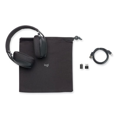 Zone Vibe Wireless Binaural Over The Head Headset, Graphite - 981-001198