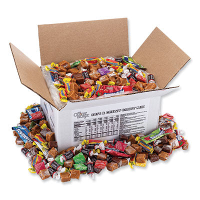 Candy Assortments, Soft and Chewy Candy Mix, 5 lb Carton - 00656 C2G