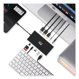 12-in-1 USB-C Multi-Port TAA Compliant Docking Station, Black - AUH-4060