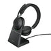 Jabra Evolve2 65 - Link390a UC Stereo Stand Black NA - 26599-989-989-01