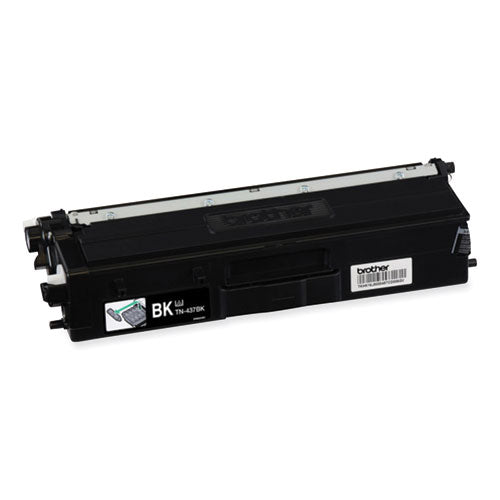 BROTHER  Ultra High-Yield Toner, 9,000 Page-Yield, Black - TN437BK