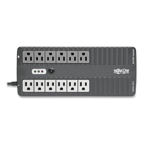 EATON Internet Office Ultra-Compact Desktop Standby UPS, 12 Outlets, 900 VA, 420 J - INTERNET900U