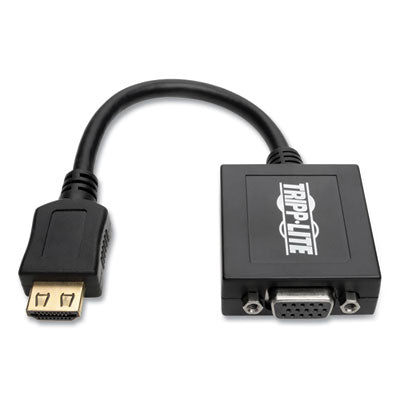 HDMI to VGA with Audio Converter Cable, 6", Black - P131-06N