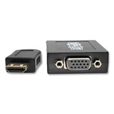 HDMI to VGA with Audio Converter Cable, 6", Black - P131-06N