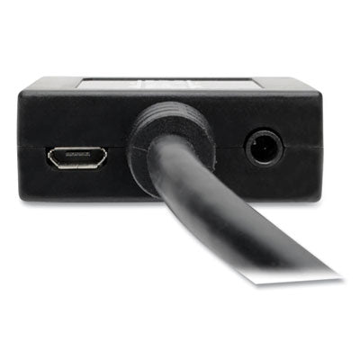HDMI to VGA with Audio Converter Cable, 6", Black - P131-06N
