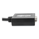 HDMI to VGA with Audio Converter Cable, 6", Black - P131-06N