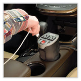 EATON PowerVerter Ultra-Compact Car Inverter, 200 W, Two AC Outlets/Two USB Ports - PV200CUSB