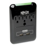 EATON Protect It! Surge Protector, 3 AC Outlets/2 USB Ports, 540 J, Black - SK30USB