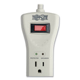 Protect It! Surge Suppressor, 7 AC Outlets, 7 ft Cord, 2,160 J, Light Gray - SUPER7