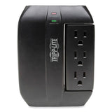 EATON Swivel6 Six-Outlet, Direct Plug-in Surge Suppressor, 6 AC Outlets, 1,500 J, Black - SWIVEL6