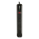 EATON Protect It! Surge Suppressor, 7 AC Outlets, 4 ft Cord, 1,080 J, Black - TLP74RB