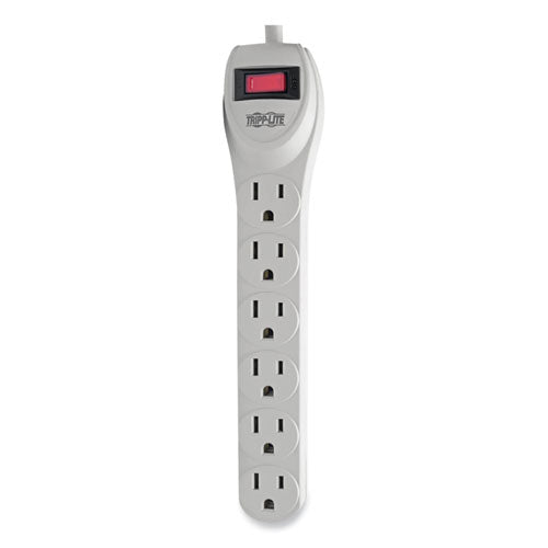 ACCU-TECH CORPORATION Protect It! Home Computer Surge Suppressor, 6 AC Outlets, 2 ft Cord, 180 J, Li - TLP602