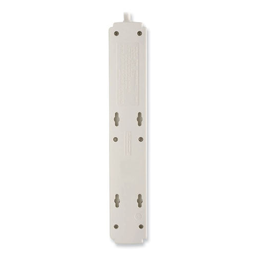 EATON Protect It! Surge Suppressor, 6 AC Outlets, 6 ft Cord, 790 J, Gray - TLP606TAA