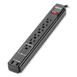 EATON SURGE,6 OUTLET,2 USB,BK - TLP606USBB