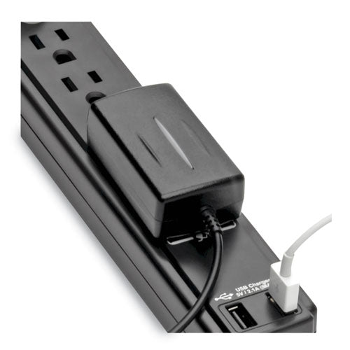 EATON SURGE,6 OUTLET,2 USB,BK - TLP606USBB