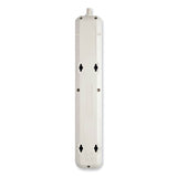 EATON Protect It! Surge Suppressor, 7 AC Outlets, 12 ft Cord, 1,080 J, Light Gray - TLP712