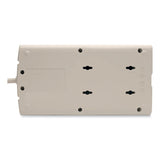 EATON Protect It! Surge Suppressor, 8 AC Outlets, 8 ft Cord, 1,440 J, Light Gray - TLP808