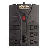 EATON Protect It! Surge Suppressor, 8 AC Outlets, 10 ft Cord, 3,240 J, Black - TLP810NET