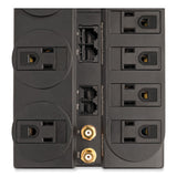 EATON Protect It! Surge Suppressor, 8 AC Outlets, 10 ft Cord, 3,240 J, Black - TLP810NET