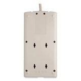 EATON Protect It! Surge Suppressor, 8 AC Outlets, 25 ft Cord, 1,440 J, Light Gray - TLP825