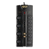 EATON SURGE,12 OUTLET,8 FT,BK - TLP1208SAT