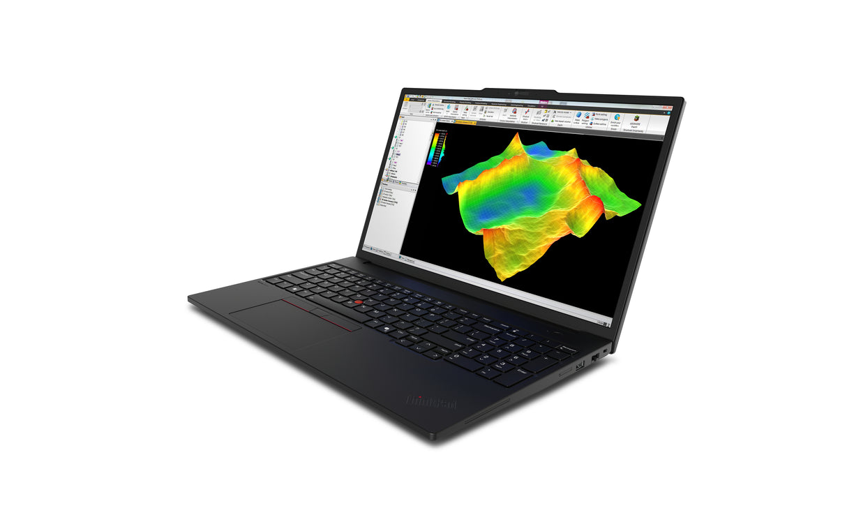 Lenovo ThinkPad P16s Gen 4 (Intel) Intel Core Ultra 7 255H Mobile workstation 40.6 cm (16") WUXGA 32 GB DDR5-SDRAM 512 GB SSD Wi-Fi 7 (802.11be) Windows 11 Pro English Black - 21QV006JUS