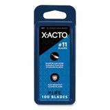 DYMO No. 11 Bulk Pack Blades for X-Acto Knives, 100/Box - X611 DYMO