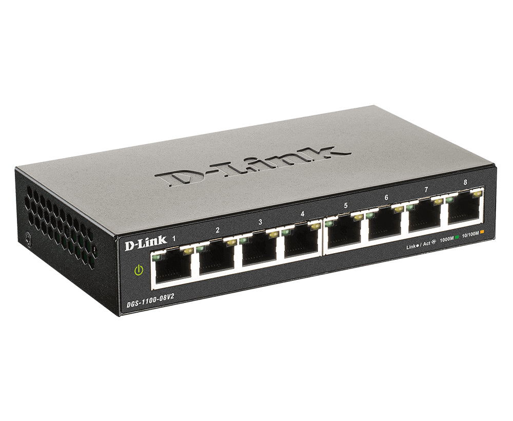 D-Link Gigabit Smart Managed Switches DGS-1100 Series - DGS-1100-08V2