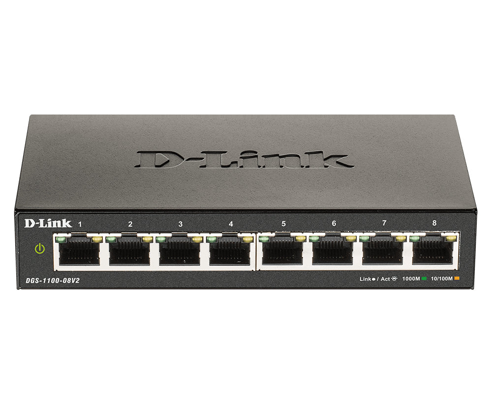 D-Link Gigabit Smart Managed Switches DGS-1100 Series - DGS-1100-08V2