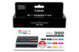 Canon (PFI-300) Pigment 10 Color Ink Tank Pack (14.4ml) (Includes: 1 of each: PFI-300 Matte Black, Photo Black, Cyan, Magenta, Yellow, Photo Cyan, Photo Magenta, Gray, Red, Chroma Optimizer) - 4192C007 CANON