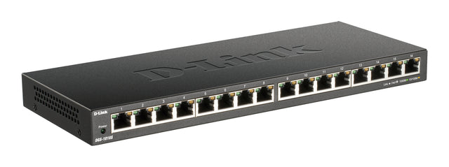 D-Link 16‑Port Gigabit Unmanaged Switch - DGS-1016S D-LINK