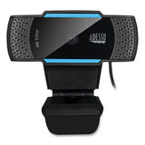 CyberTrack H5 1080P HD USB AutoFocus Webcam with Microphone, 1920 pixels x 1080 pixels, 2 Mpixels, Black - Cybertrack H5