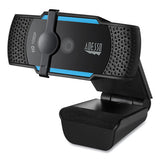 CyberTrack H5 1080P HD USB AutoFocus Webcam with Microphone, 1920 pixels x 1080 pixels, 2 Mpixels, Black - Cybertrack H5