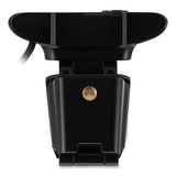 CyberTrack H5 1080P HD USB AutoFocus Webcam with Microphone, 1920 pixels x 1080 pixels, 2 Mpixels, Black - Cybertrack H5