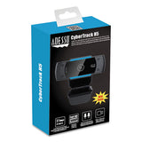 CyberTrack H5 1080P HD USB AutoFocus Webcam with Microphone, 1920 pixels x 1080 pixels, 2 Mpixels, Black - Cybertrack H5