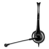 Xtream P2 Binaural Over The Head Headset with Microphone, Black - XtreamP2