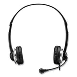 Xtream P2 Binaural Over The Head Headset with Microphone, Black - XtreamP2