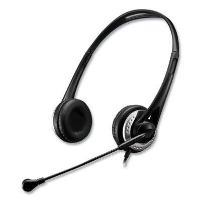 Xtream P2 Binaural Over The Head Headset with Microphone, Black - XtreamP2