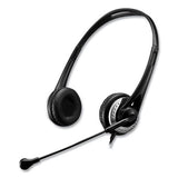 Xtream P2 Binaural Over The Head Headset with Microphone, Black - XtreamP2