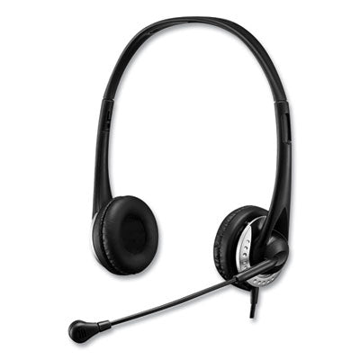 Xtream P2 Binaural Over The Head Headset with Microphone, Black - XtreamP2