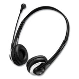 Xtream P2 Binaural Over The Head Headset with Microphone, Black - XtreamP2
