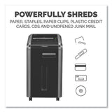 FELLOWES SHREDDER,CROSS,C-225CI,BK - 3825001