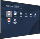 Viewsonic 86" 4K Professional Commercial Display with ProAV Integration - CDE8631