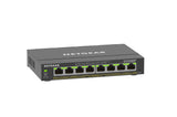 NETGEAR 8 Port PoE Gigabit Ethernet Plus Switch (GS308EP) - GS308EP-100NAS