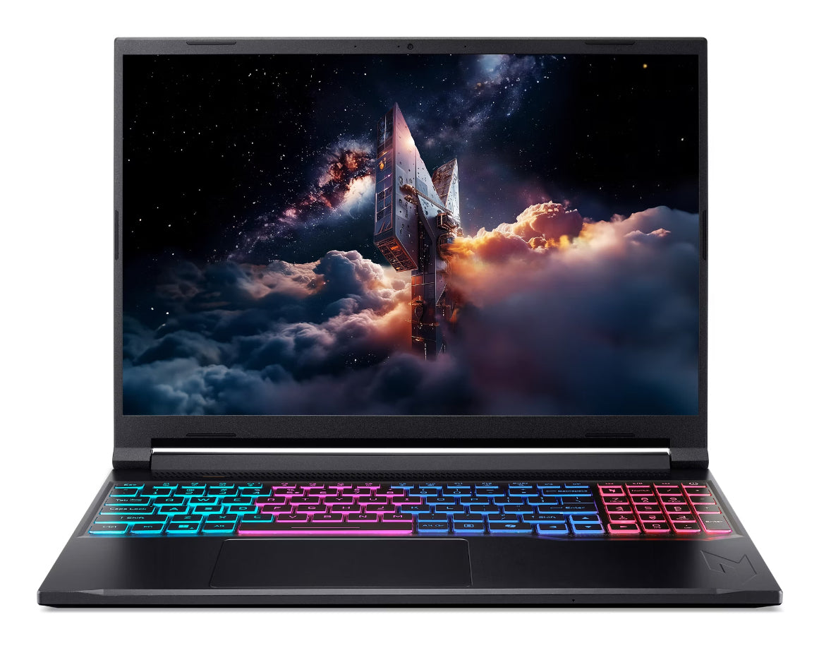Acer Nitro ANV16S-41-R27B Copilot+ PC AMD Ryzen™ 7 260 Laptop 40.6 cm (16") WUXGA 16 GB DDR5-SDRAM 1 TB SSD NVIDIA GeForce RTX 5060 Wi-Fi 6 (802.11ax) Windows 11 Pro Black - NH.U0ZAA.002 ACER