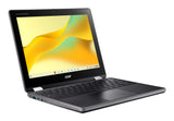 Acer Chromebook R856TN-C0Y7 Intel® N N100 30.5 cm (12") Touchscreen HD+ 8 GB LPDDR5-SDRAM 64 GB Flash Wi-Fi 6E (802.11ax) ChromeOS Black - NX.KE4AA.003 ACER