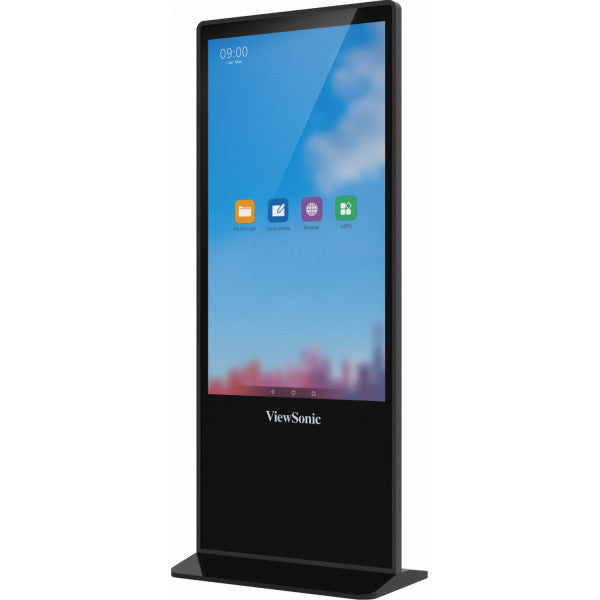 Viewsonic EP5542T Signage Display Totem design 139.7 cm (55") LED 450 cd/m² 4K Ultra HD Black Touchscreen Android 8.0 - EP5542T